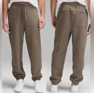 Lululemon Steady State Fleece Jogger XS Mens Nomad Classic Fit Pockets Shorter